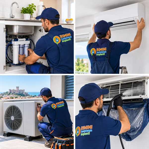Tecnici Rimini Assistenza per idraulica, depuratori, condizionatori e pompe di calore a Rimini